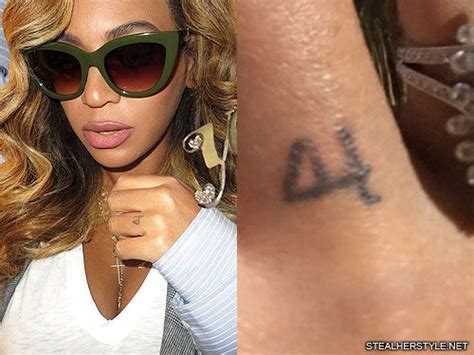 beyonce tattoo removed hip